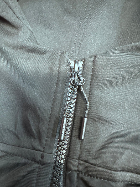 Tracksuit black zipper top