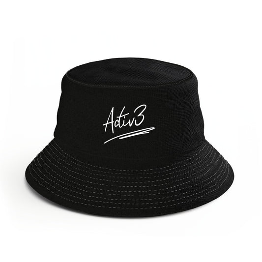 Reversible bucket hat Black/White