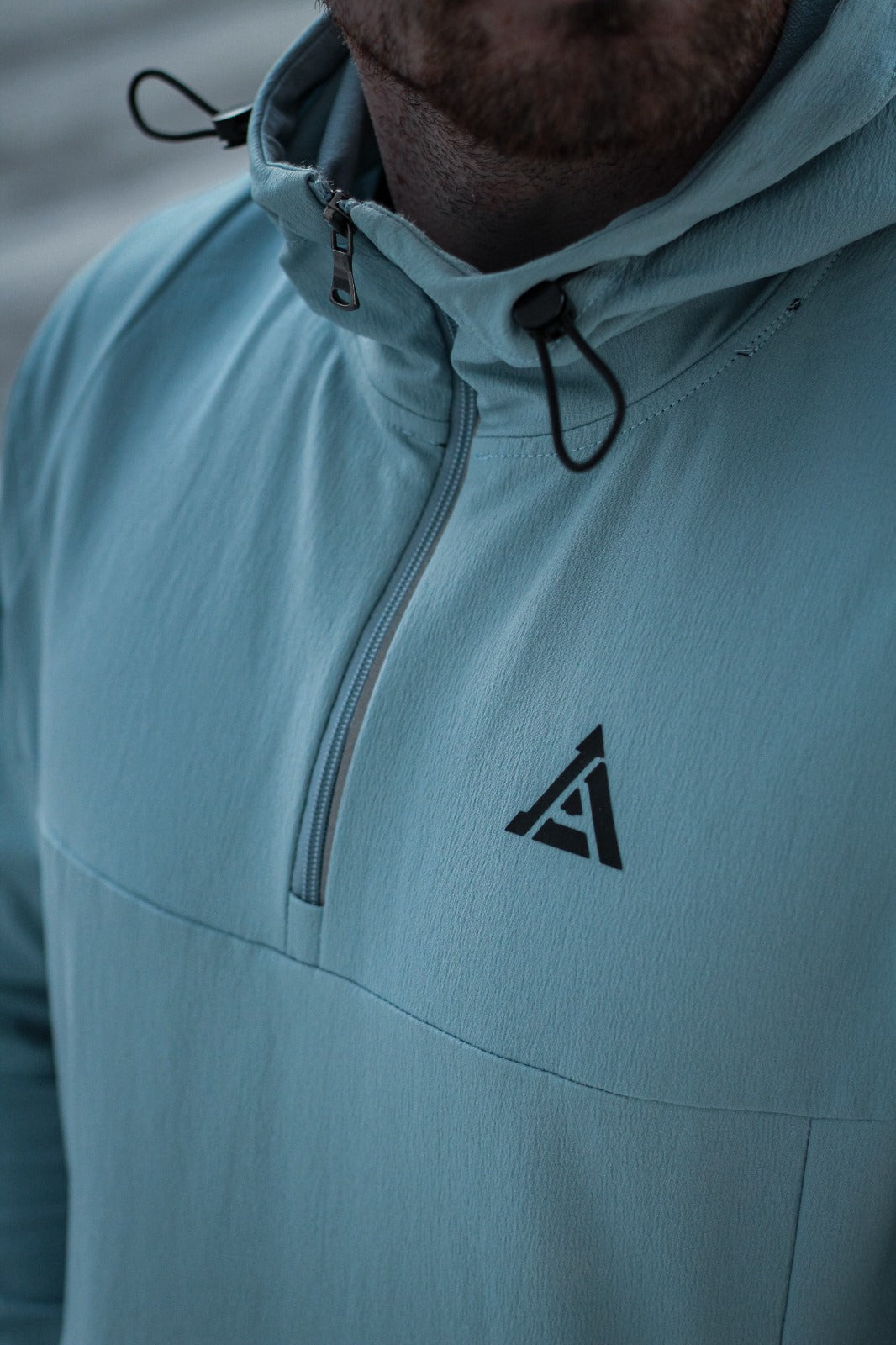 Sky Blue & Grey Windbreaker – activ3clothing.com