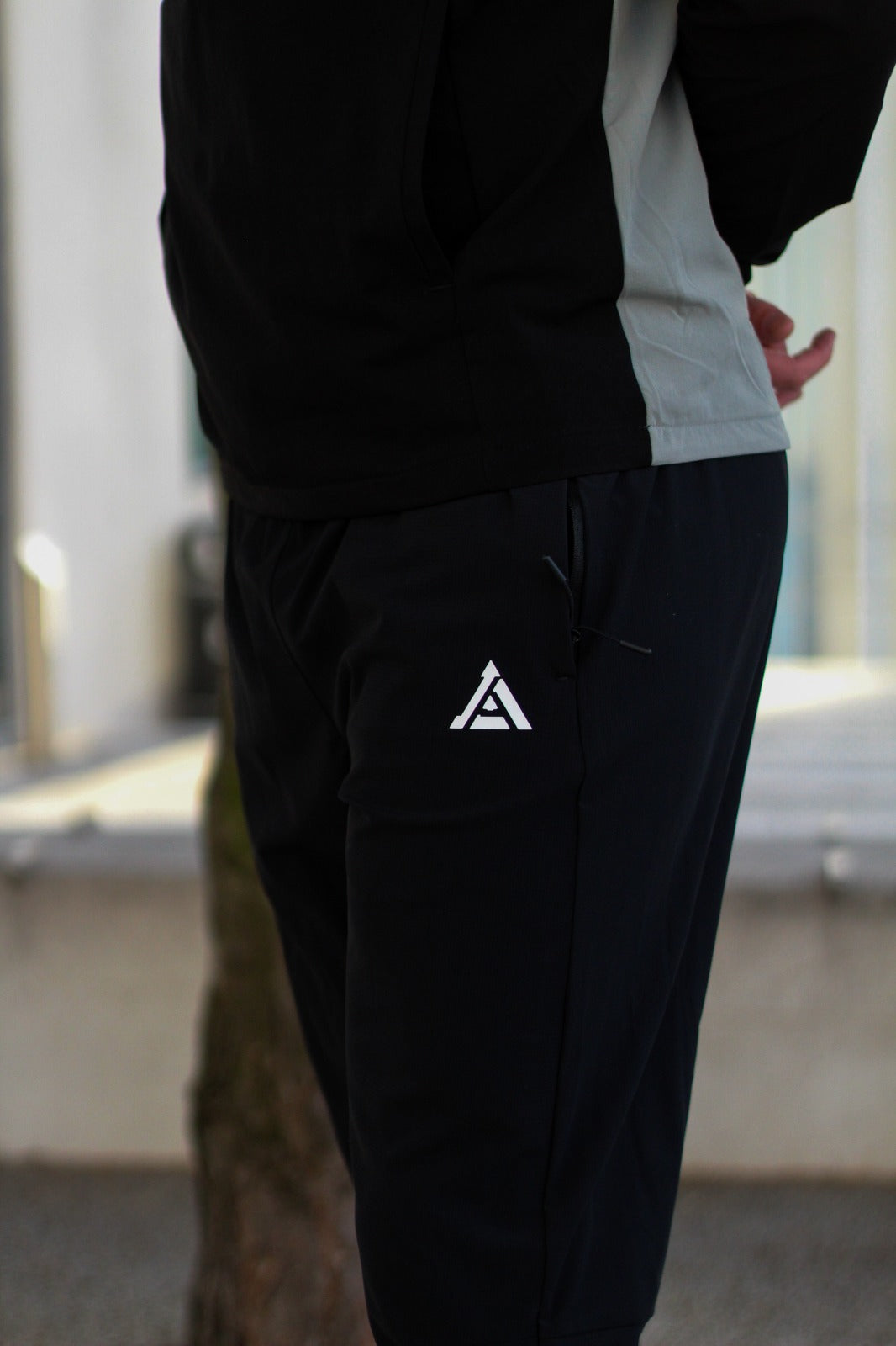 Black tech Joggers