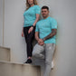 Relaxed Baby Blue Tee